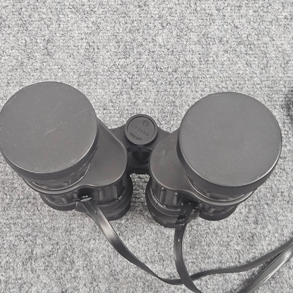 Vintage Western Field Binoculars 7x50 35084 Japan Wide Field Hunting Optics 70s